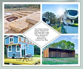Tiny Town Rustlers D D Cabin Animals Fire Pit by Vacation Your Way